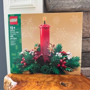 LEGO 40743 Christmas Table Decoration Candle Wreath 433 pcs New Sealed